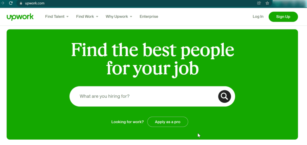 upwork freelance